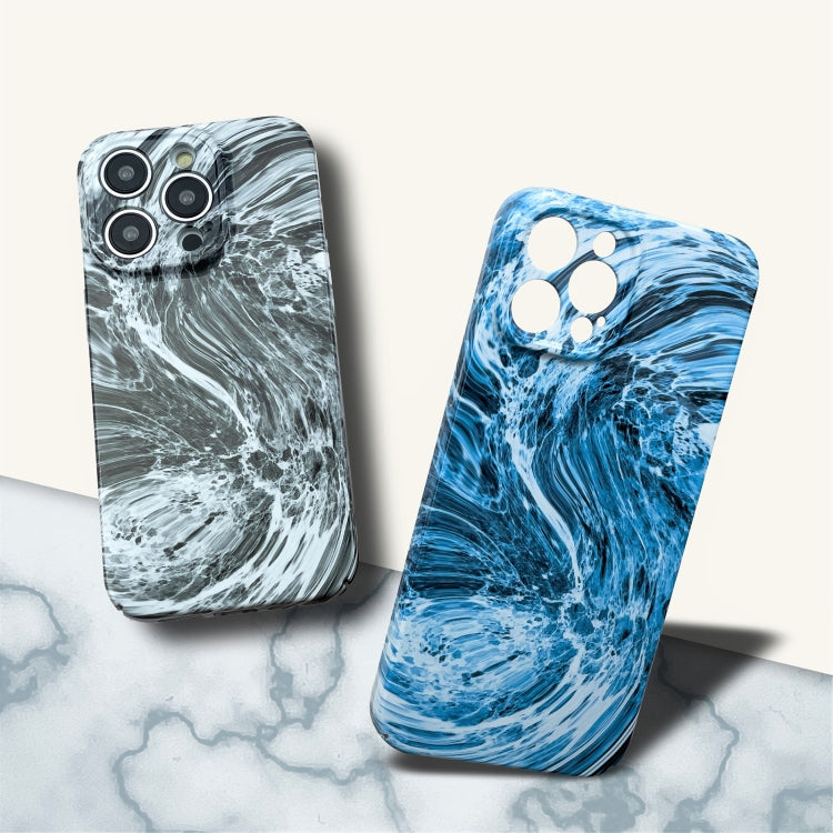 For iPhone XS Max Marble Pattern Phone Case(Black White) - More iPhone Cases by PMC TechLife | Online Shopping South Africa | PMC TechLife