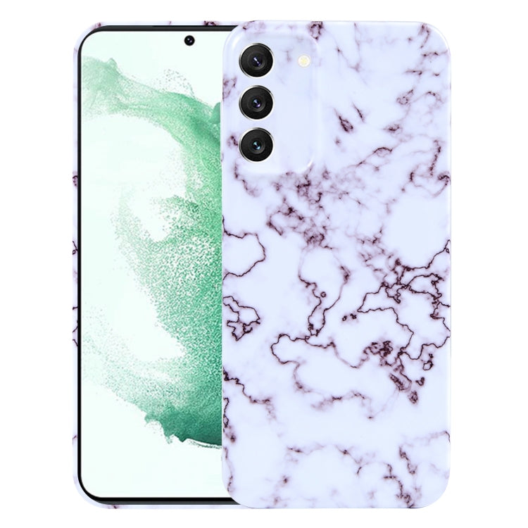 For Samsung Galaxy S22+ 5G Marble Pattern Phone Case(Red White) - free shipping - PMC TechLife - Order now!