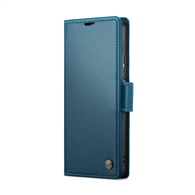 For Xiaomi Redmi Note 11 4G Global/Note 11S Global CaseMe 023 Butterfly Buckle Litchi Texture RFID Anti-theft Leather Phone Case(Blue) - Xiaomi Cases by CaseMe | Online Shopping South Africa | PMC Jewellery