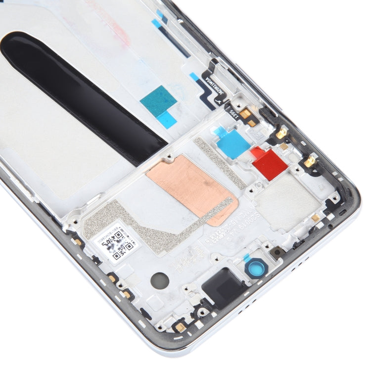 OLED LCD Screen For Xiaomi Redmi K40 Digitizer Full Assembly with Frame(Silver) - free shipping - PMC TechLife - Order now!