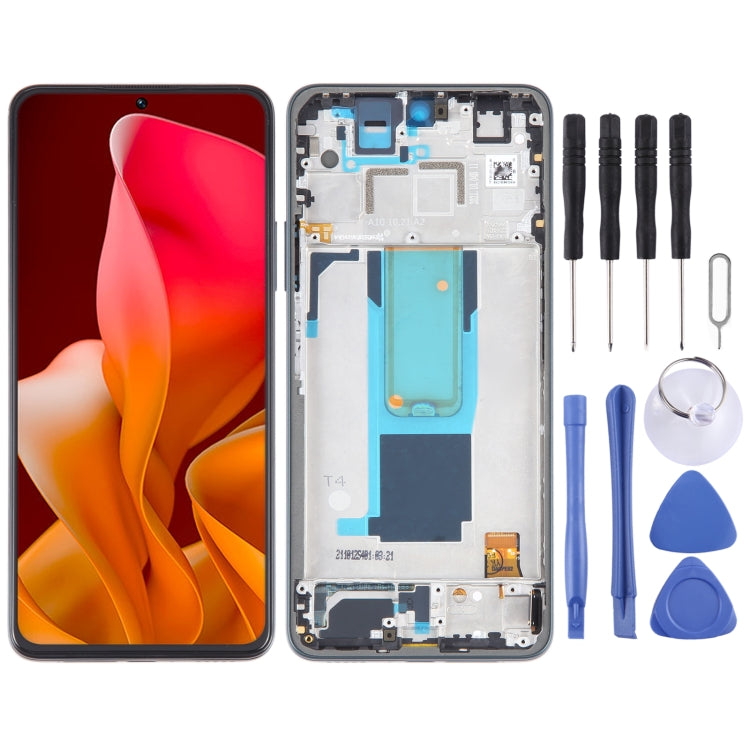 LCD Screen For Xiaomi 11i 5G Digitizer Full Assembly with Frame(Green) - free shipping - PMC TechLife - Order now!