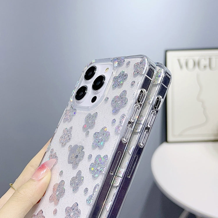 For iPhone 13 Pro Max Little Star Series Glitter Powder TPU Phone Case(Little Rabbit) - free shipping - PMC TechLife - Order now!