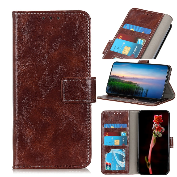 For Xiaomi Redmi Note 12S 4G Retro Crazy Horse Texture Horizontal Flip Leather Phone Case(Brown) - free shipping - PMC TechLife - Order now!