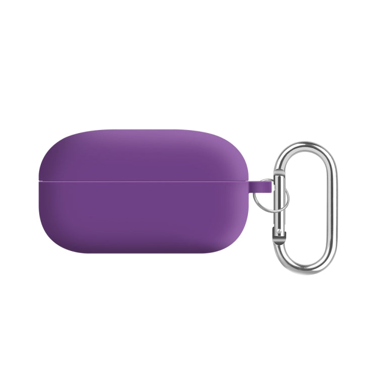 For Samsung Galaxy Buds Live / Buds2 Pro PC Lining Silicone Bluetooth Earphone Protective Case(Purple) - Samsung Earphone Case by PMC Jewellery | Online Shopping South Africa | PMC Jewellery