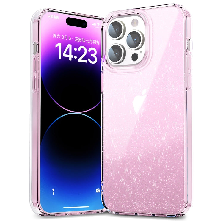 For iPhone 13 Pro Star Solid Color Phone Case(Pink) - iPhone 13 Pro Cases by PMC TechLife | Online Shopping South Africa | PMC TechLife