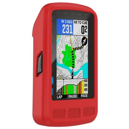 For Wahoo Elemnt Roam WFCC4 Stopwatch Silicone Protective Case(Red) - Watch Case by PMC Jewellery | Online Shopping South Africa | PMC Jewellery