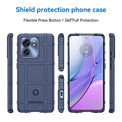 For Motorola Moto Egde 40 Full Coverage Shockproof TPU Phone Case(Blue) - Motorola Cases by PMC Jewellery | Online Shopping South Africa | PMC Jewellery