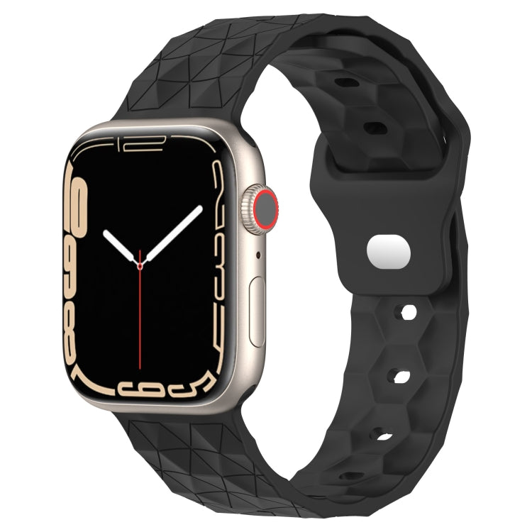 Football Texture Silicone Watch Band For Apple Watch 2 42mm(Dark Grey) - Watch Bands by PMC TechLife | Online Shopping South Africa | PMC TechLife