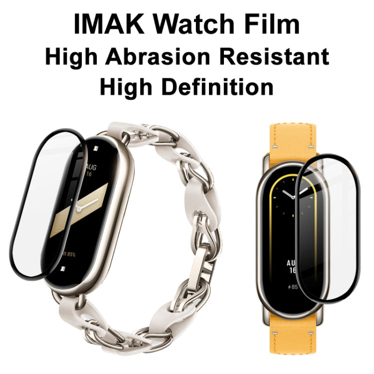 For Xiaomi Mi Band 8 IMAK Plexiglass HD Watch Protective Film - Screen Protector by imak | Online Shopping South Africa | PMC Jewellery