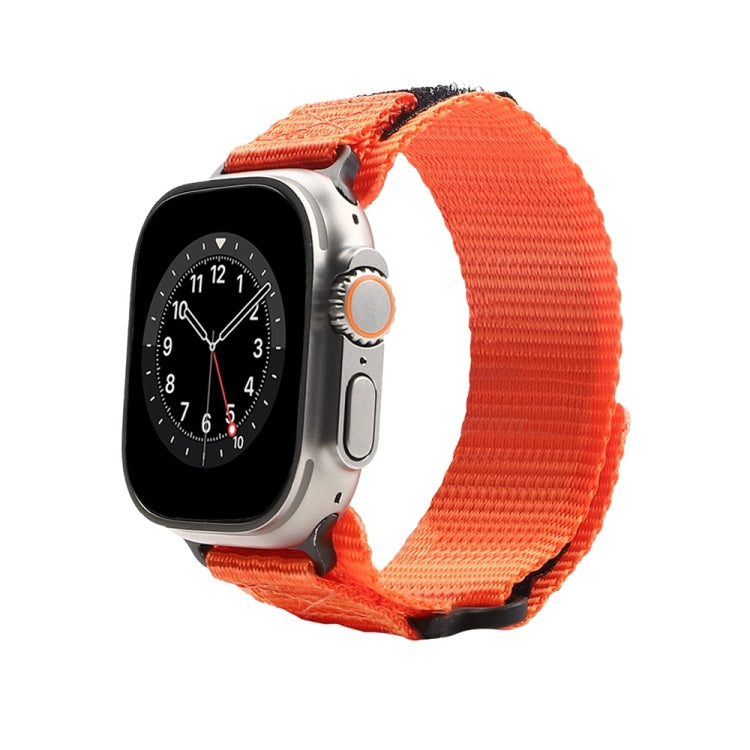 Nylon Two Section Watch Band For Apple Watch 3 42mm(Orange) - Watch Bands by PMC TechLife | Online Shopping South Africa | PMC TechLife