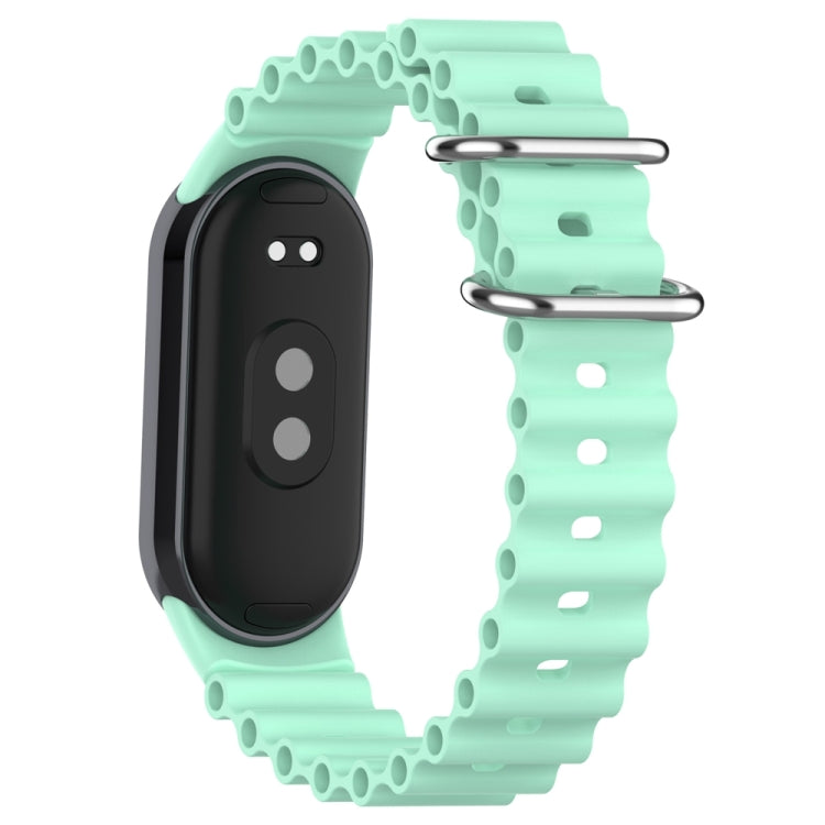 For Xiaomi Mi Band 8 Ocean Silicone Watch Band(Blue Sea Color) - Watch Bands by PMC Jewellery | Online Shopping South Africa | PMC Jewellery