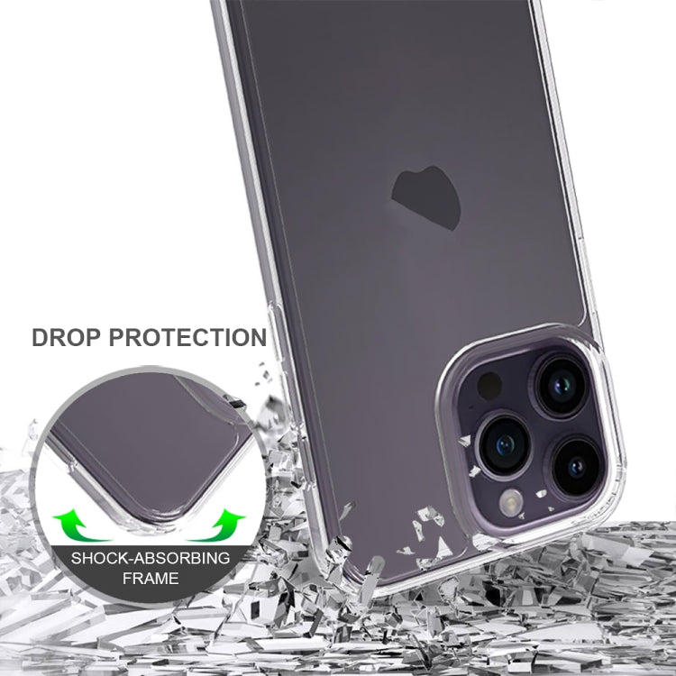 For iPhone 15 Pro Max Scratchproof Acrylic TPU Phone Case(Transparent) - iPhone 15 Pro Max Cases by PMC TechLife | Online Shopping South Africa | PMC TechLife | Buy Now Pay Later Mobicred