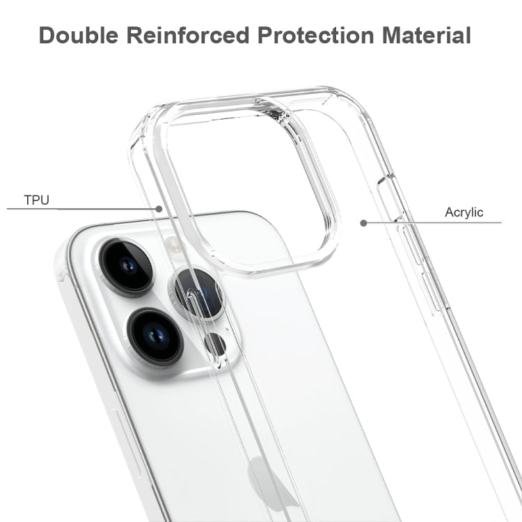 For iPhone 15 Pro Scratchproof Acrylic TPU Phone Case(Transparent) - iPhone 15 Pro Cases by PMC Jewellery | Online Shopping South Africa | PMC Jewellery