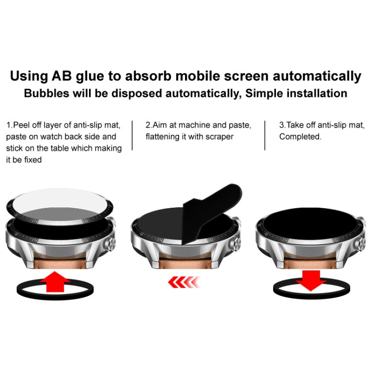 For IMILAB IMIKI TG1 IMAK Plexiglass HD Watch Protective Film - Screen Protector by imak | Online Shopping South Africa | PMC TechLife | Buy Now Pay Later Mobicred