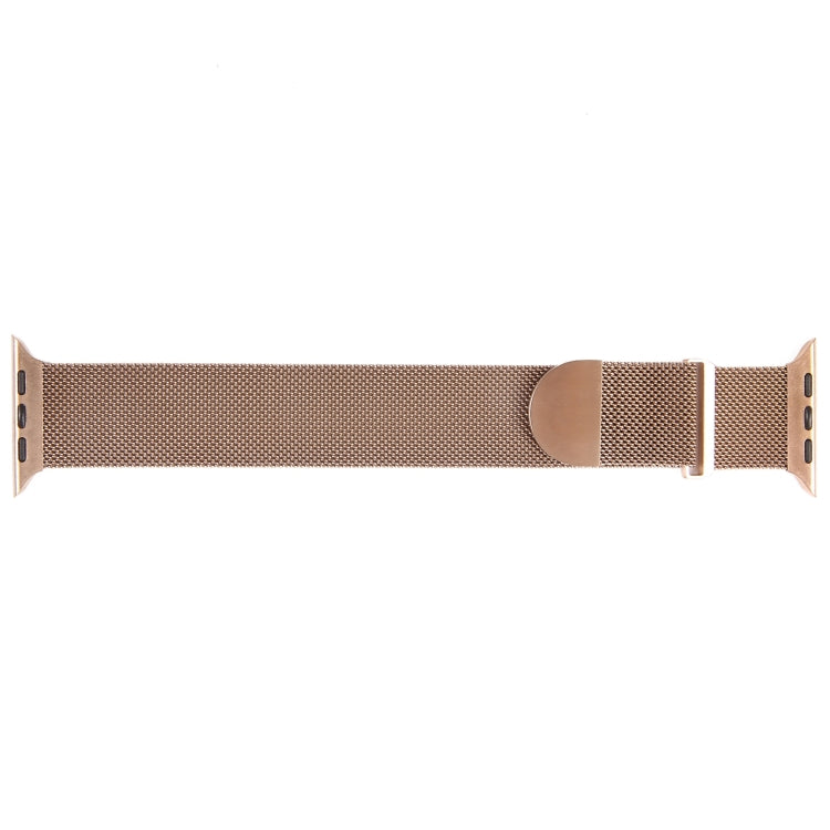 For Apple Watch Ultra 49mm Milanese Metal Magnetic Watch Band(Rose Gold) - Watch Bands by PMC Jewellery | Online Shopping South Africa | PMC Jewellery