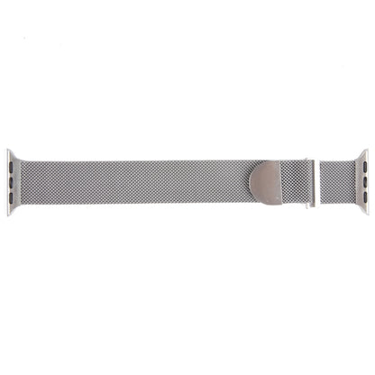 For Apple Watch SE 44mm Milanese Metal Magnetic Watch Band(Silver) - Watch Bands by PMC Jewellery | Online Shopping South Africa | PMC Jewellery