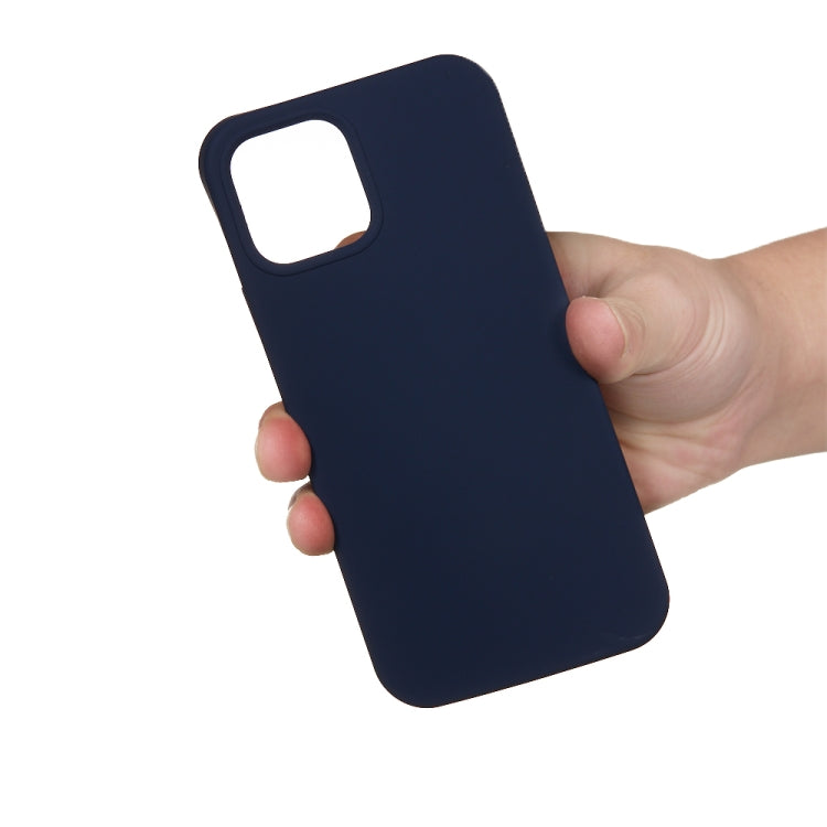 For iPhone 15 Solid Color Silicone Phone Case(Midnight Blue) - iPhone 15 Cases by PMC Jewellery | Online Shopping South Africa | PMC Jewellery