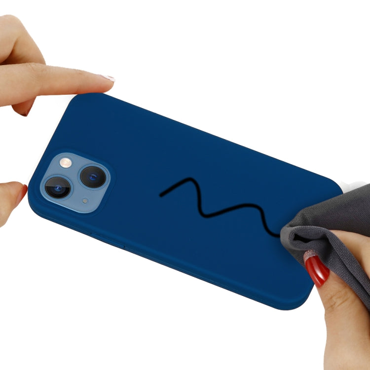 For iPhone 15 Plus Solid Color Silicone Phone Case(Cobalt Blue) - iPhone 15 Plus Cases by PMC TechLife | Online Shopping South Africa | PMC TechLife