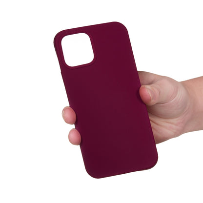 For iPhone 15 Pro Solid Color Silicone Phone Case(Violet) - iPhone 15 Pro Cases by PMC Jewellery | Online Shopping South Africa | PMC Jewellery