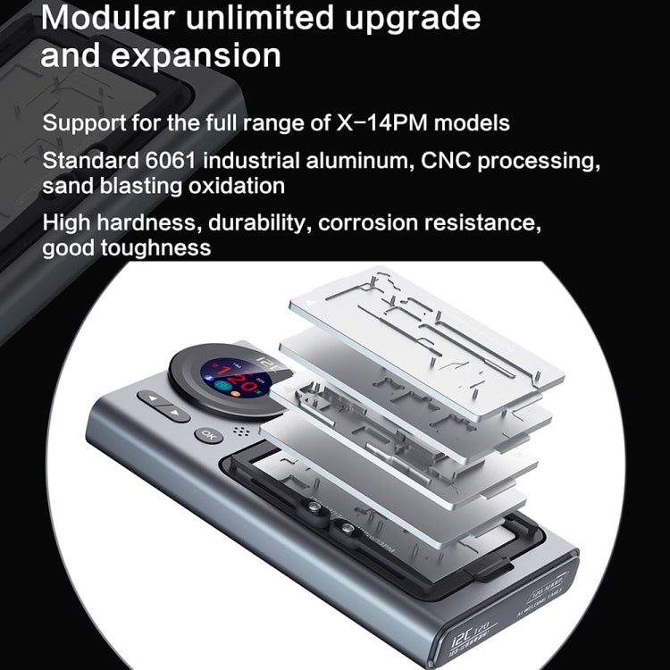 i2C T20 Intelligent Motherboard Middle Layered Heating Platform For iPhone X-14 Series, Plug:US - Repair Platform by PMC Jewellery | Online Shopping South Africa | PMC Jewellery