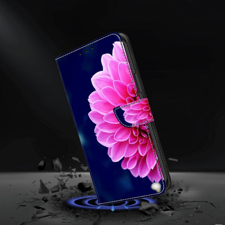 For Xiaomi Redmi A1+ / A2 / A2+ Crystal 3D Shockproof Protective Leather Phone Case(Pink Petals) - free shipping - PMC TechLife - Order now!