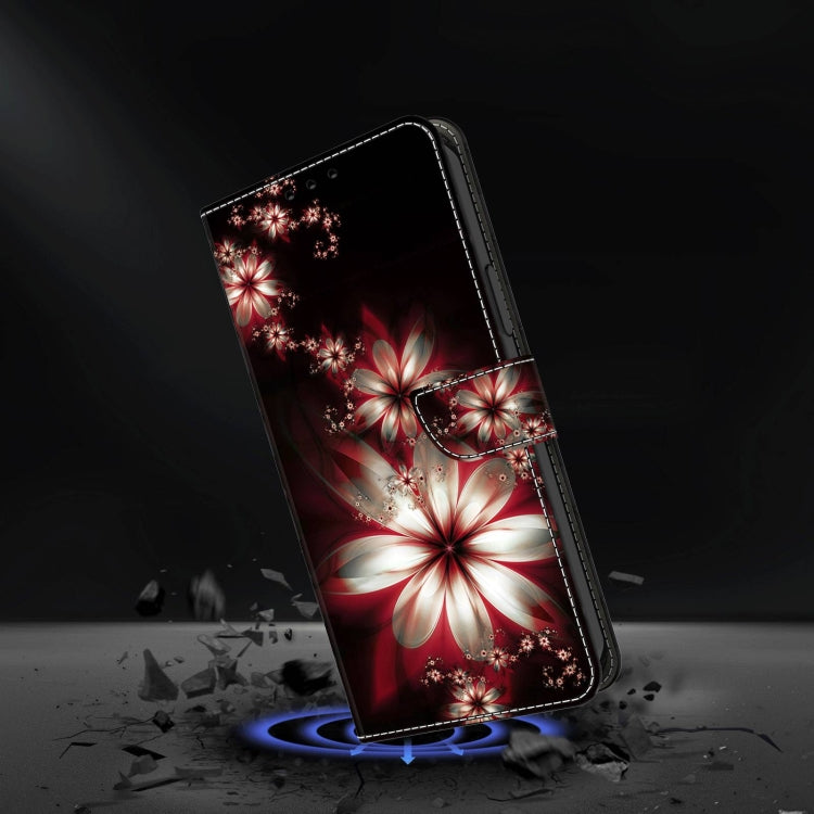 For Xiaomi Redmi 9 Crystal 3D Shockproof Protective Leather Phone Case(Fantastic Flower) - free shipping - PMC TechLife - Order now!