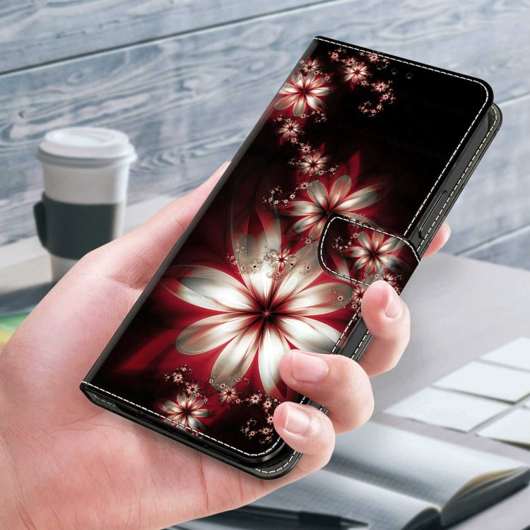 For Xiaomi Redmi 9 Crystal 3D Shockproof Protective Leather Phone Case(Fantastic Flower) - free shipping - PMC TechLife - Order now!