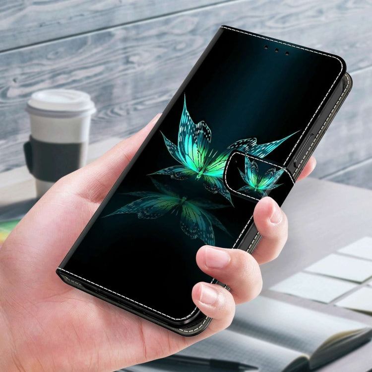 For Xiaomi Redmi 9A Crystal 3D Shockproof Protective Leather Phone Case(Reflection Dutterfly) - free shipping - PMC TechLife - Order now!