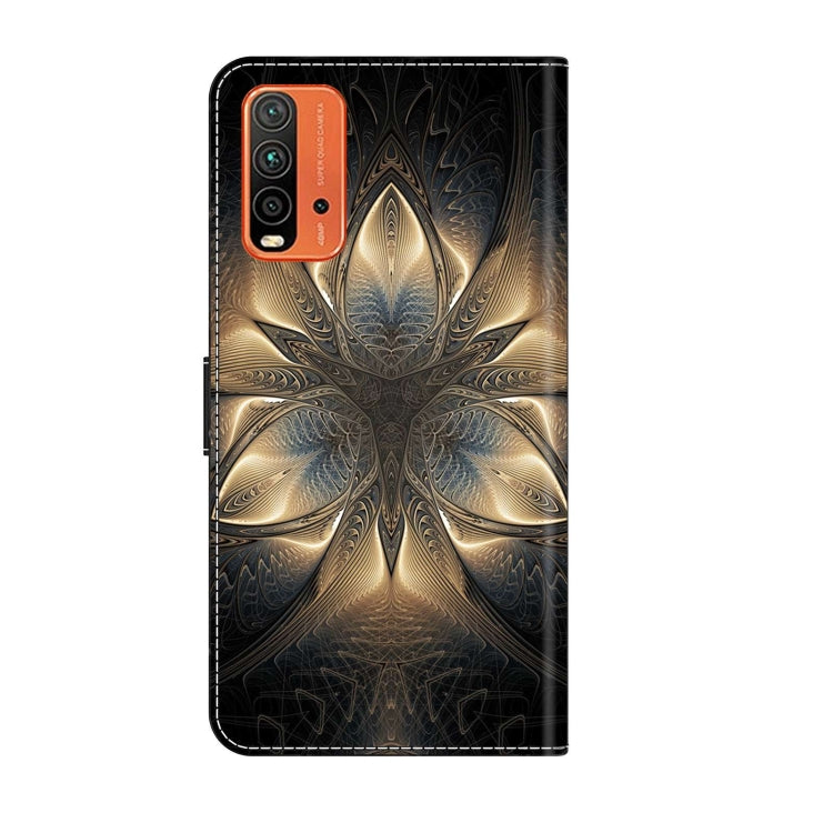 For Xiaomi Redmi 9T Crystal 3D Shockproof Protective Leather Phone Case(Luminous Building) - free shipping - PMC TechLife - Order now!