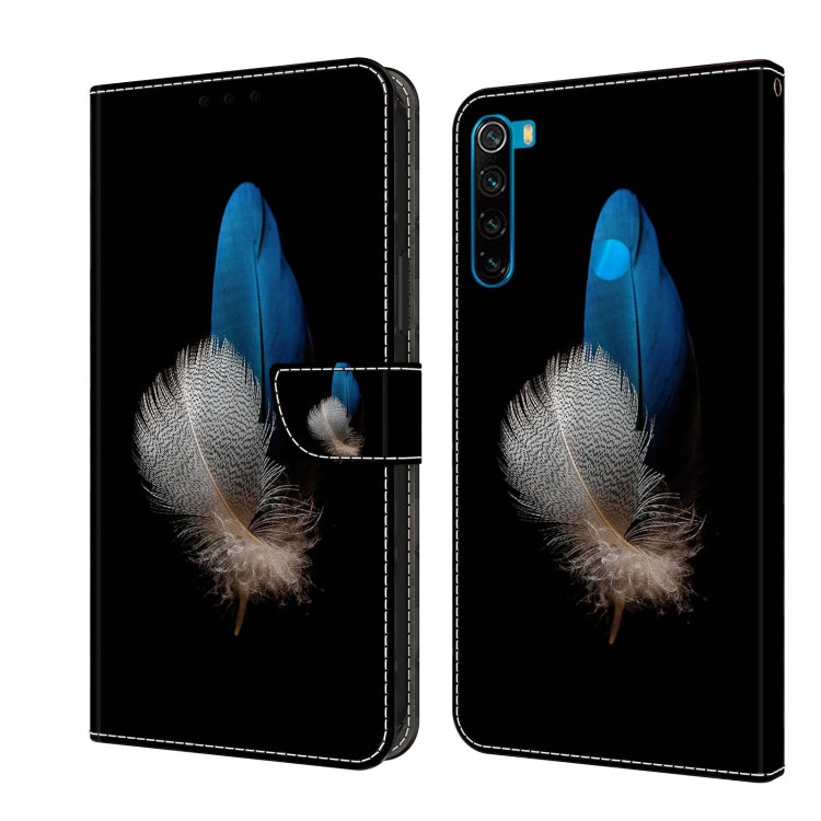 For Xiaomi Redmi Note 8 Crystal 3D Shockproof Protective Leather Phone Case(Two Branches) - free shipping - PMC TechLife - Order now!