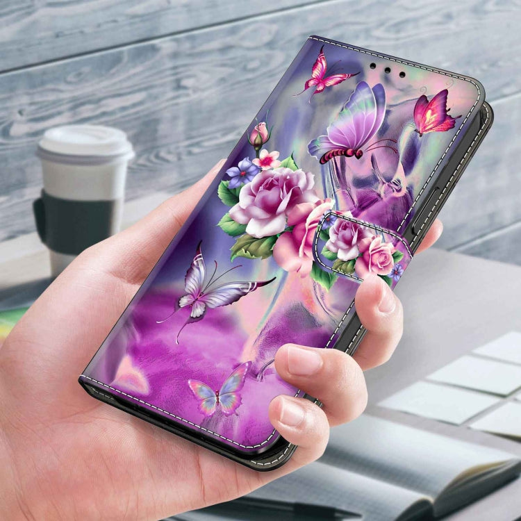 For Xiaomi Redmi Note 8 Pro Crystal 3D Shockproof Protective Leather Phone Case(Butterfly) - free shipping - PMC TechLife - Order now!