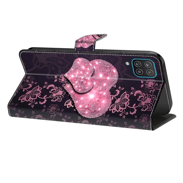 For Xiaomi Redmi Note 8 Pro Crystal 3D Shockproof Protective Leather Phone Case(Lace Love) - free shipping - PMC TechLife - Order now!