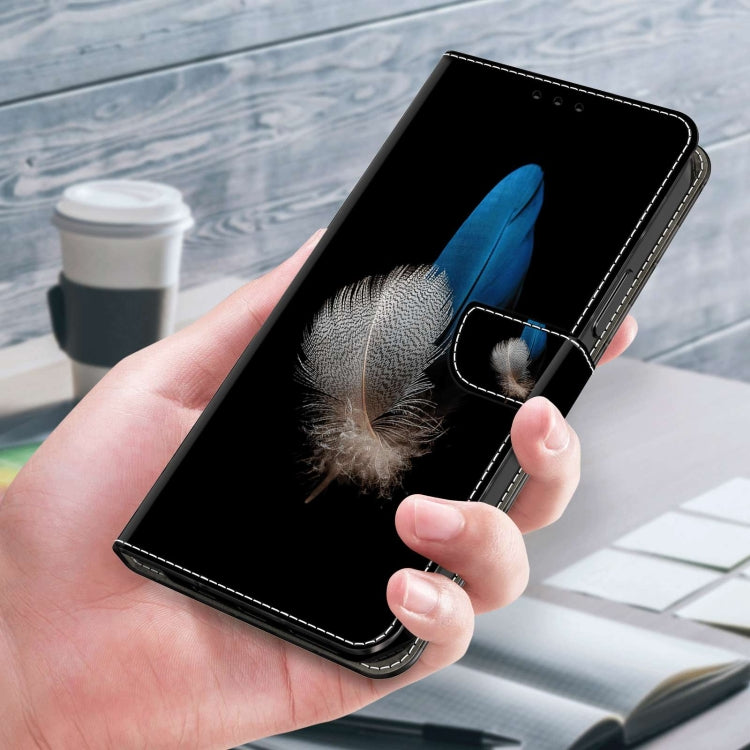 For Xiaomi Redmi Note 10 4G Crystal 3D Shockproof Protective Leather Phone Case(Two Branches) - free shipping - PMC TechLife - Order now!