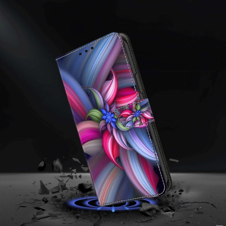 For Xiaomi Redmi Note 10 4G Crystal 3D Shockproof Protective Leather Phone Case(Colorful Flower) - free shipping - PMC TechLife - Order now!