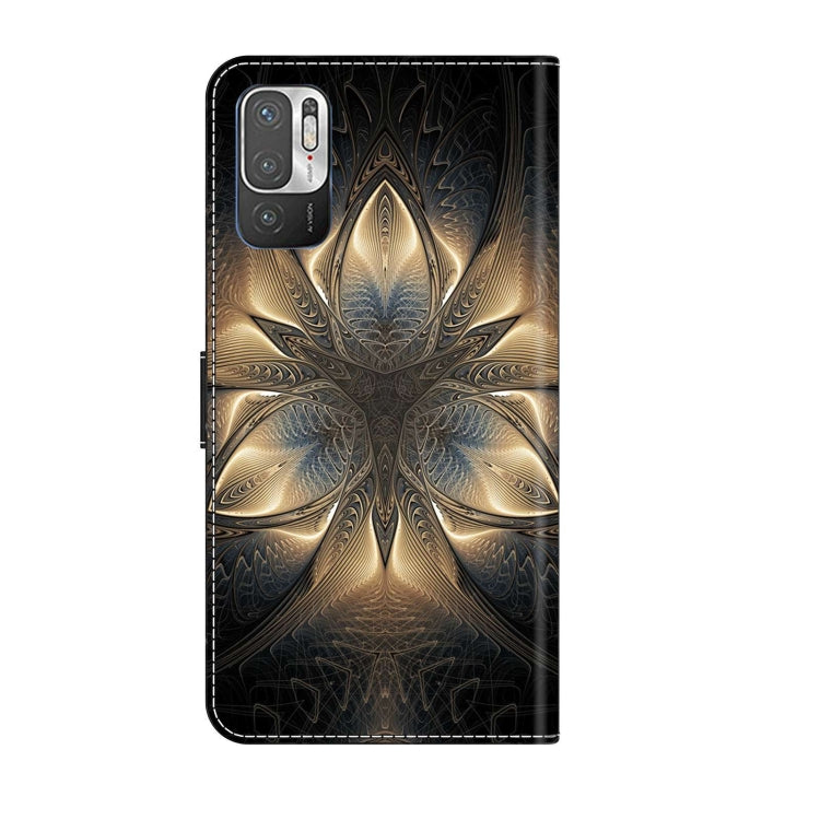 For Xiaomi Redmi Note 10 5G Crystal 3D Shockproof Protective Leather Phone Case(Luminous Building) - free shipping - PMC TechLife - Order now!