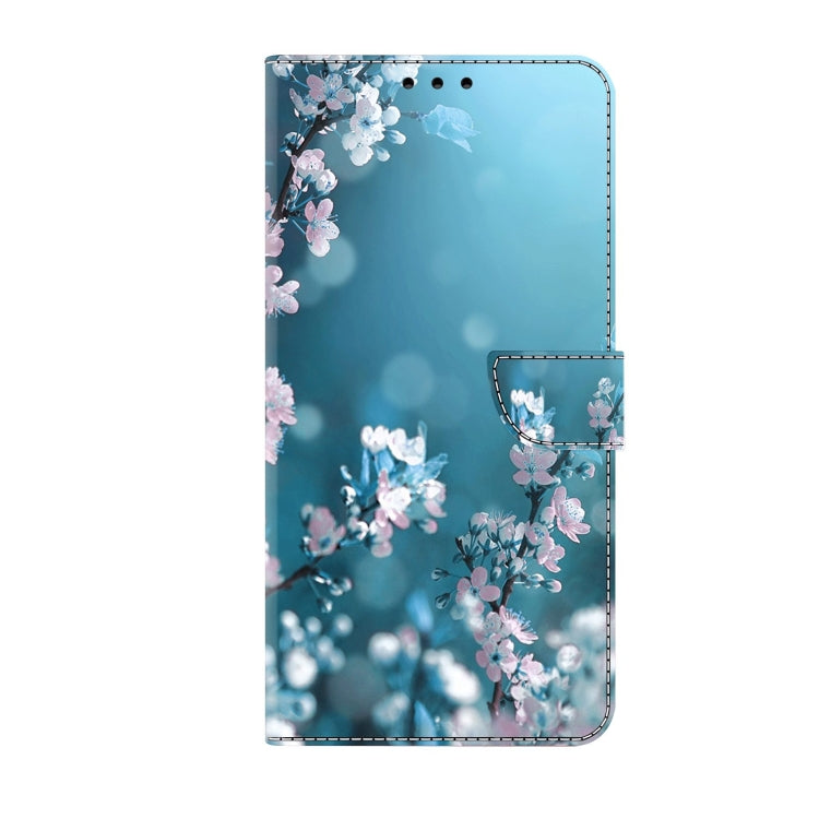 For Xiaomi Redmi Note 12 4G Crystal 3D Shockproof Protective Leather Phone Case(Plum Flower) - free shipping - PMC TechLife - Order now!