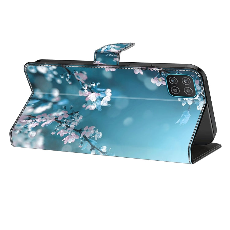 For Xiaomi Redmi Note 12 4G Crystal 3D Shockproof Protective Leather Phone Case(Plum Flower) - free shipping - PMC TechLife - Order now!