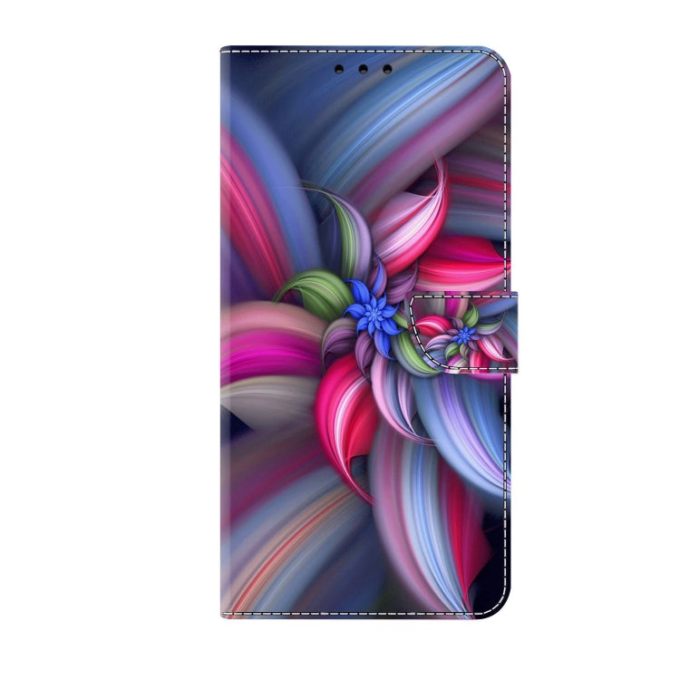 For Xiaomi Redmi Note 9 Pro Crystal 3D Shockproof Protective Leather Phone Case(Colorful Flower) - Xiaomi Cases by PMC Jewellery | Online Shopping South Africa | PMC Jewellery