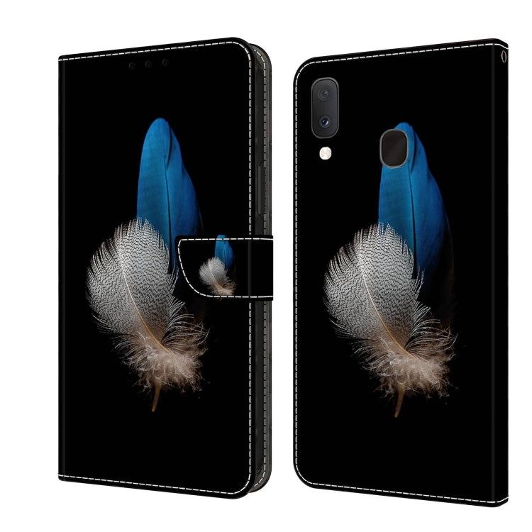 For Samsung Galaxy S10e Crystal 3D Shockproof Protective Leather Phone Case(Two Branches) - free shipping - PMC TechLife - Order now!
