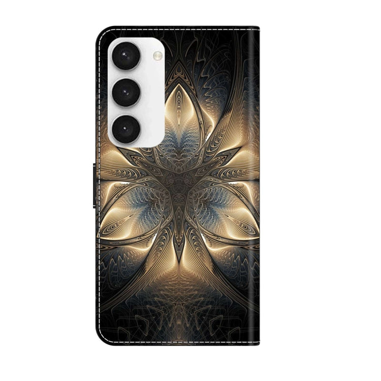 For Samsung Galaxy S23 Crystal 3D Shockproof Protective Leather Phone Case(Luminous Building) - free shipping - PMC TechLife - Order now!