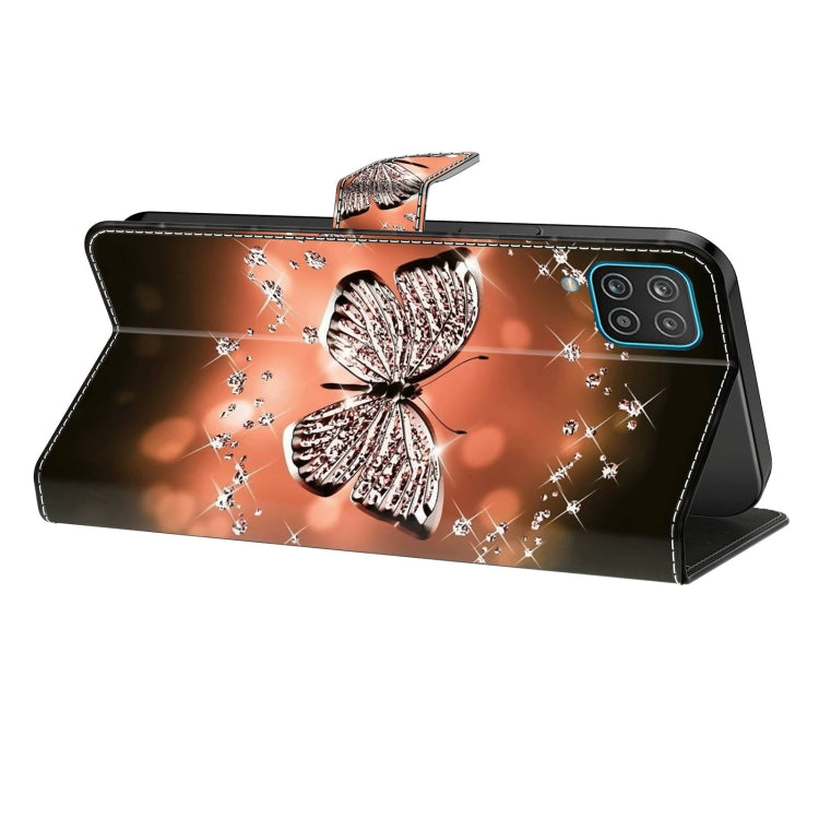 For Samsung Galaxy S23 Crystal 3D Shockproof Protective Leather Phone Case(Crystal Butterfly) - free shipping - PMC TechLife - Order now!