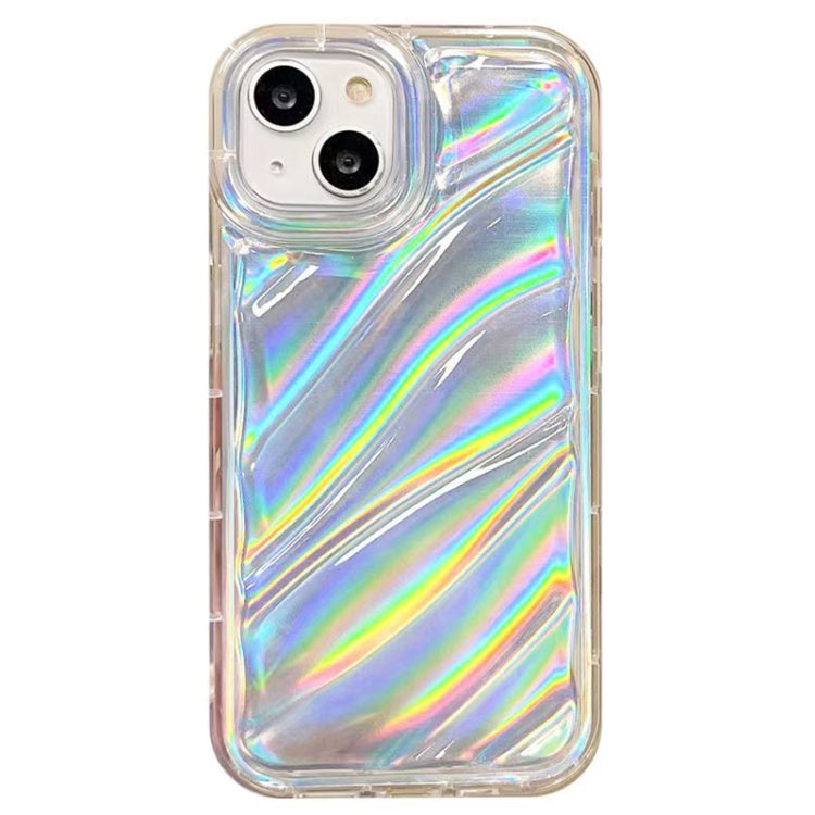 For iPhone 13 Laser Sequin Waves TPU Phone Case(Transparent) - free shipping - PMC TechLife - Order now!