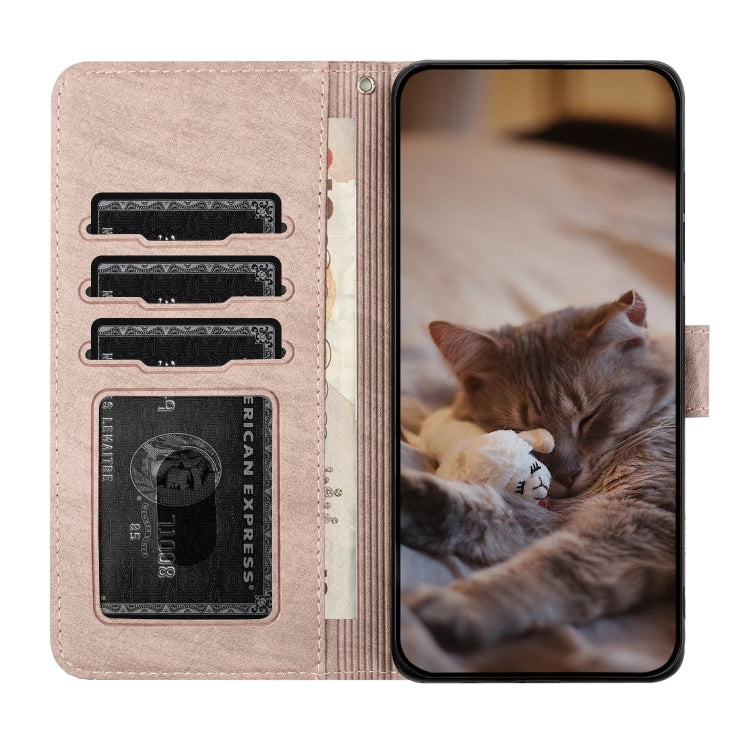 For Xiaomi Redmi Note 11 Pro 4G/5G Global Cat Embossing Pattern Leather Phone Case with Lanyard(Grey) - free shipping - PMC TechLife - Order now!
