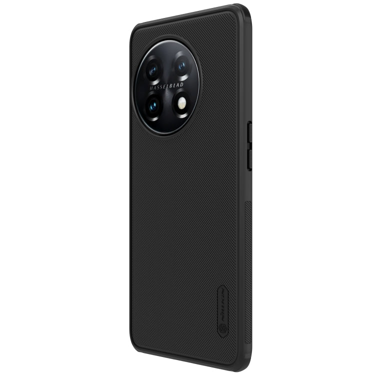 For OnePlus 11 NILLKIN Frosted Shield Pro Magnetic Magsafe Phone Case(Black) - OnePlus Cases by NILLKIN | Online Shopping South Africa | PMC Jewellery