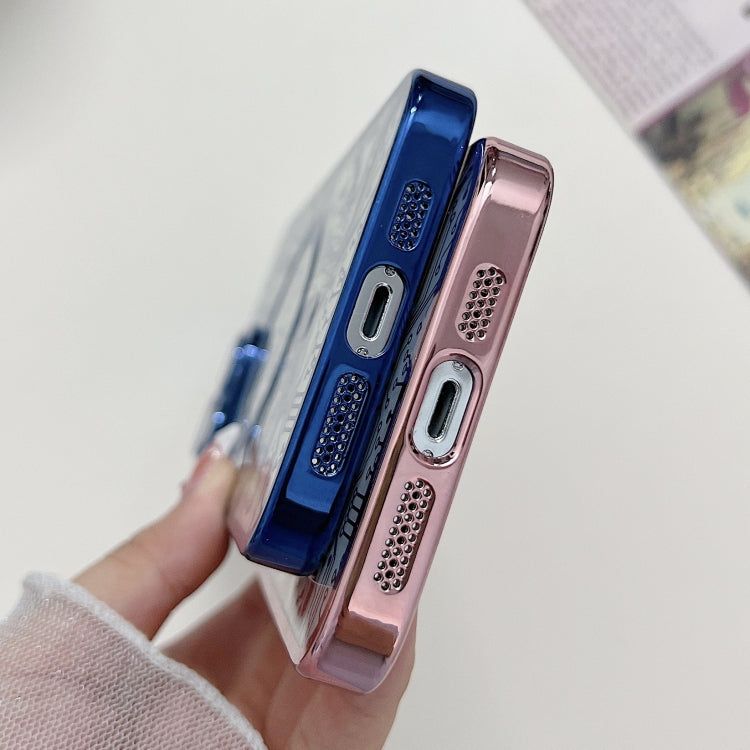 For iPhone 12 Pro Max Electroplated Circuit Board Pattern MagSafe Phone Case(Sierra Blue) - free shipping - PMC TechLife - Order now!