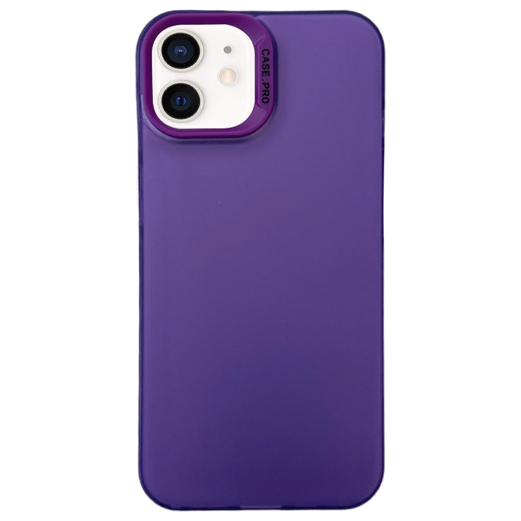 For iPhone 11 Semi Transparent Frosted PC Phone Case(Purple) - free shipping - PMC TechLife - Order now!