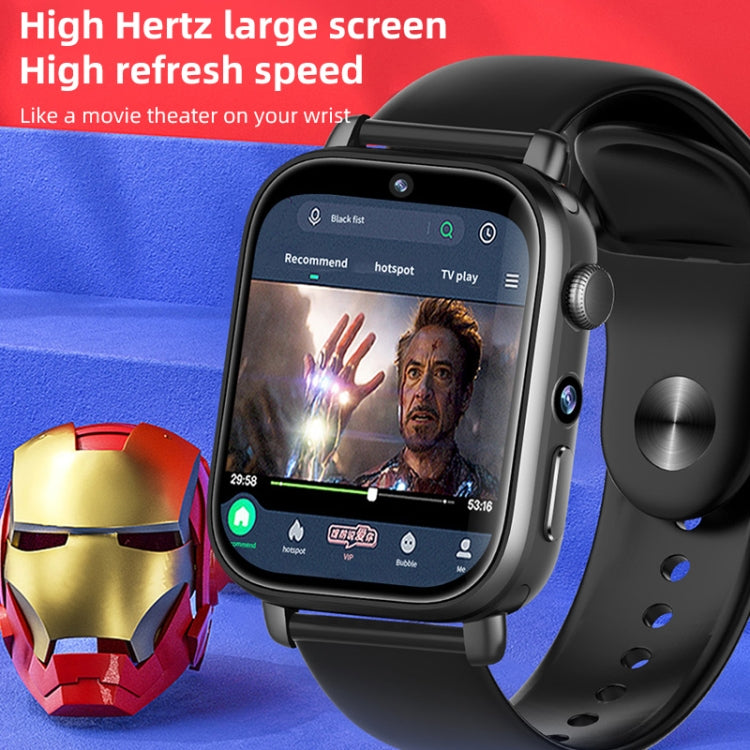 UNIWA X1S 1.9 inch IP67 Waterproof 4G Android 8.1 Dual Cameras Smart Watch Support Temperature Measurement, Specification:1G+8G(White) - Android Watch by UNIWA | Online Shopping South Africa | PMC Jewellery