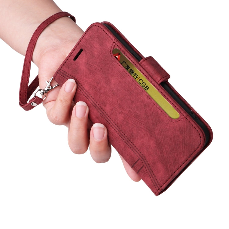 For Xiaomi Redmi Note 12 4G Global BETOPNICE Dual-side Buckle Leather Phone Case(Red) - free shipping - PMC TechLife - Order now!