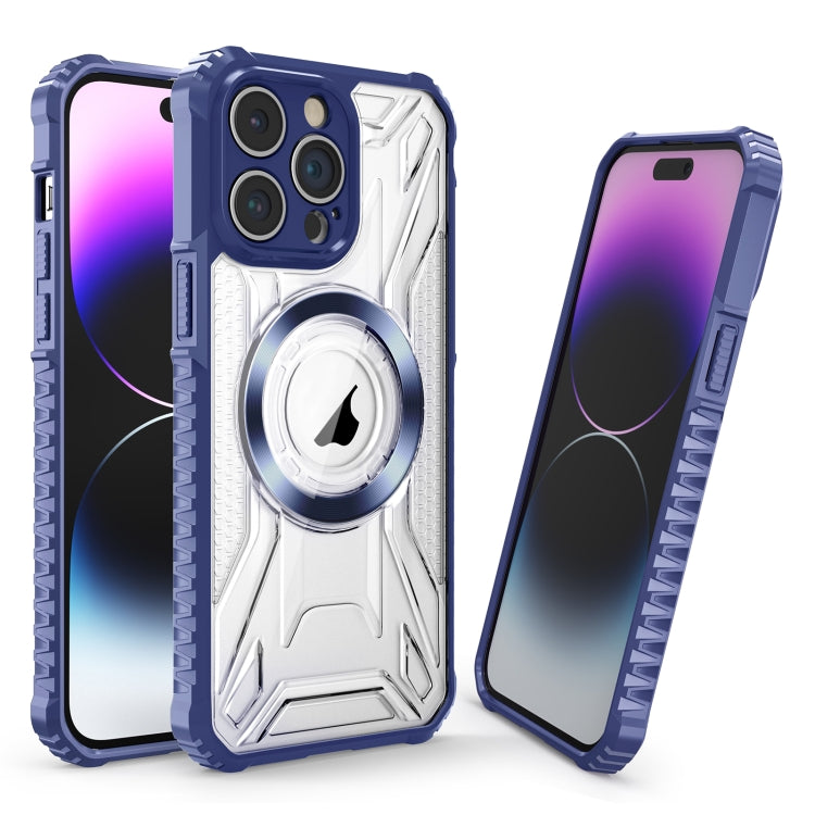 For iPhone 14 Pro Max CD Texture Magsafe Phone Case(Sapphire) - free shipping - PMC TechLife - Order now!