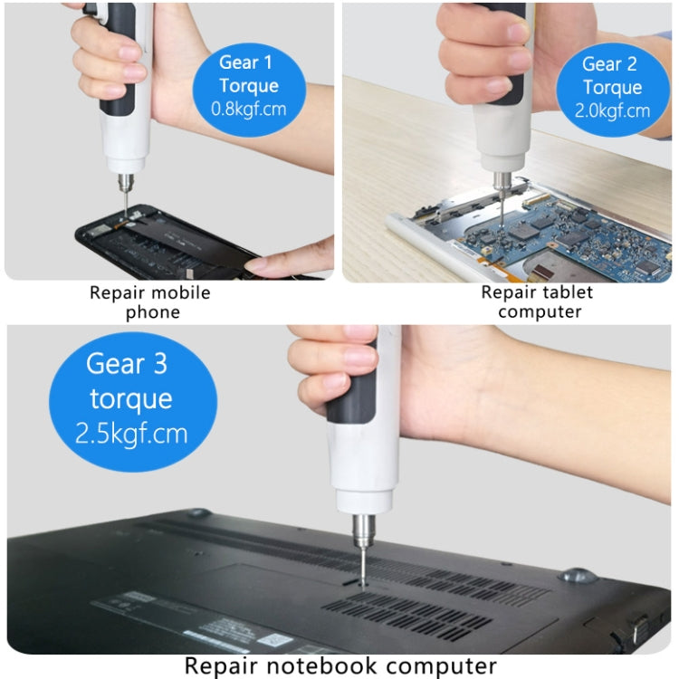 XiaoDong P1 Brushless Electric Screwdriver Combination Set - Screwdriver Set by PMC TechLife | Online Shopping South Africa | PMC TechLife | Buy Now Pay Later Mobicred